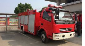 东风多利卡单排水罐消防车（5T)图片